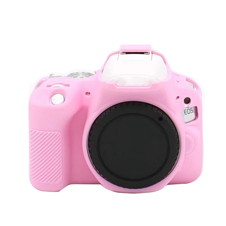 Canon EOS 250D Soft Silicone Protective Case in Pink