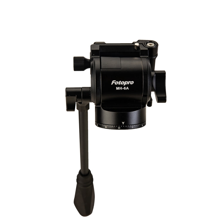 Fotopro MH-6A Lightweight Aluminum Fluid Head Video Camera Tripod