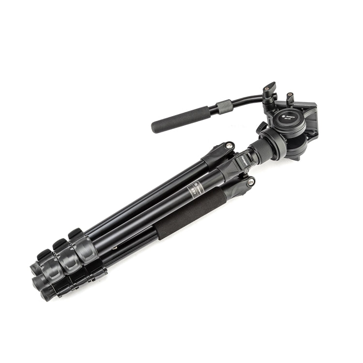 Fotopro S5i 4-Section Lightweight Black Tripod Kit