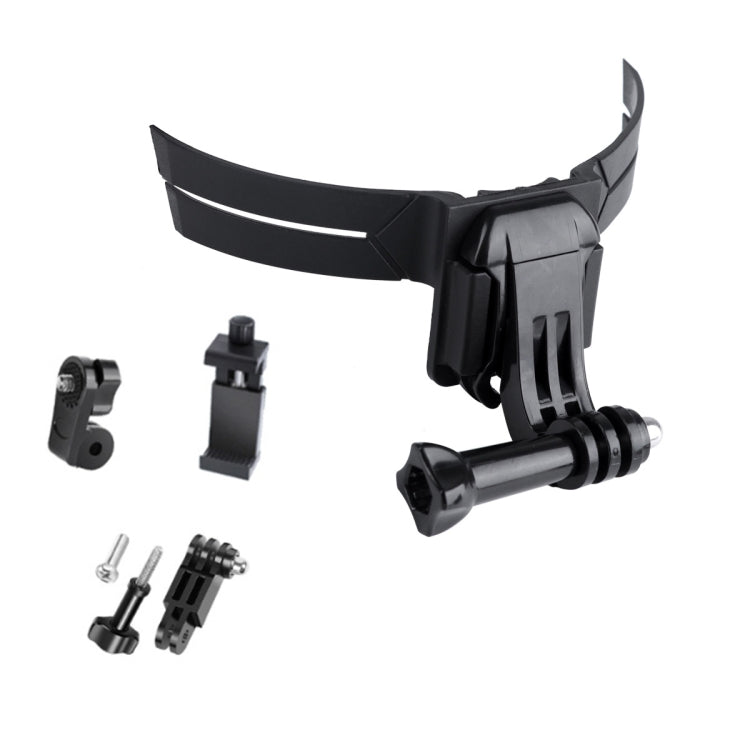 RUIGPRO Action Camera Phone Helmet Mount Kit with J-Hook Buckle & Rotation Phone Clamp & Adapter - Enhance Your Adventure Experience