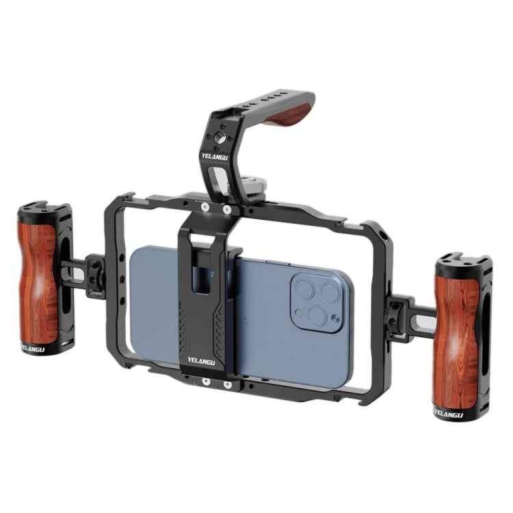 YELANGU LW-B01 Smartphone Video Rig Stabilizer Kit with Handles
