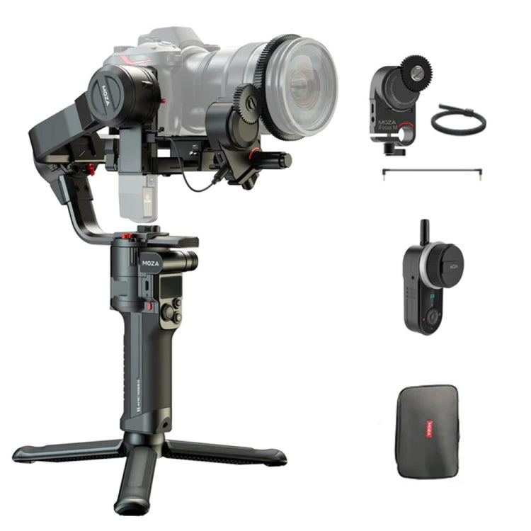MOZA AirCross 3 Professional 3-Axis Handheld Gimbal Stabilizer for DSLR Camera with Handbag (Black)