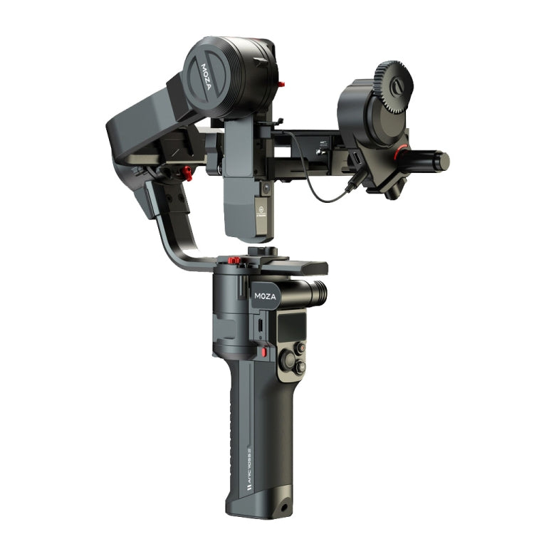 MOZA AirCross 3 Professional 3-Axis Handheld Gimbal Stabilizer for DSLR Camera with Handbag (Black)