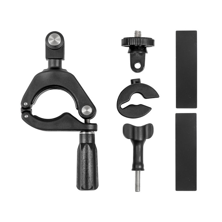 STARTRC Lightweight Nylon Bike Handlebar Mount Holder with Silicone Pads (Black)