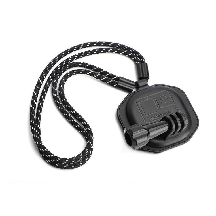 Neck Phone Action Camera Holder with Magnetic Wearable Design (Black)