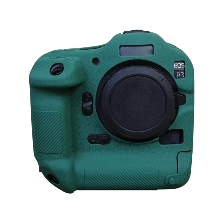 Green Soft Silicone Protective Case for Canon EOS R3