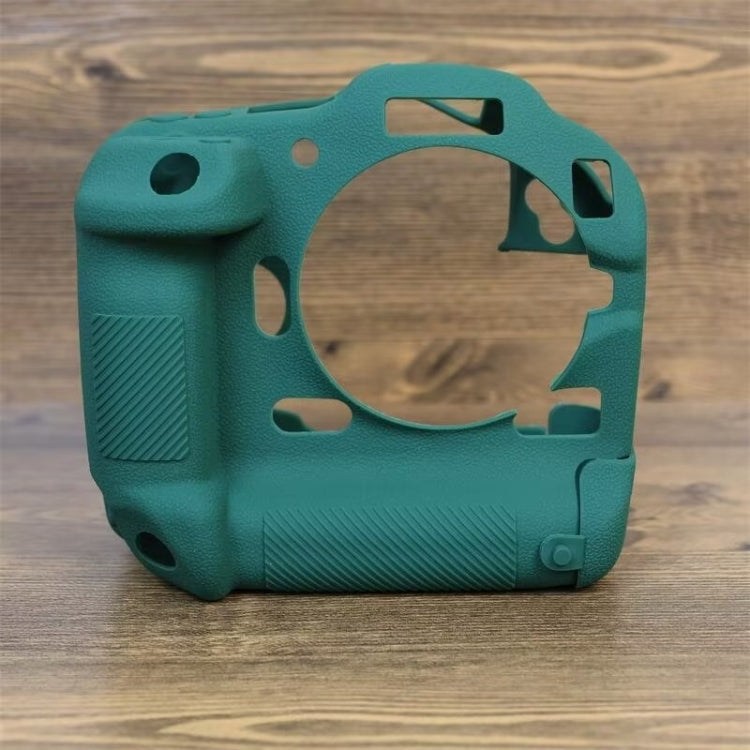 Green Soft Silicone Protective Case for Canon EOS R3