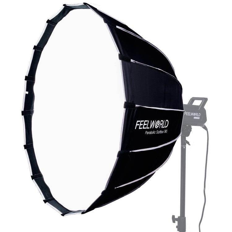 FEELWORLD FSP90 90cm Parabolic Softbox with Bowens Mount (Black)
