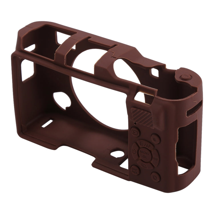 Soft Silicone Protective Case for FUJIFILM X-A5 (Coffee) with Anti-Scratch and Lightweight Design