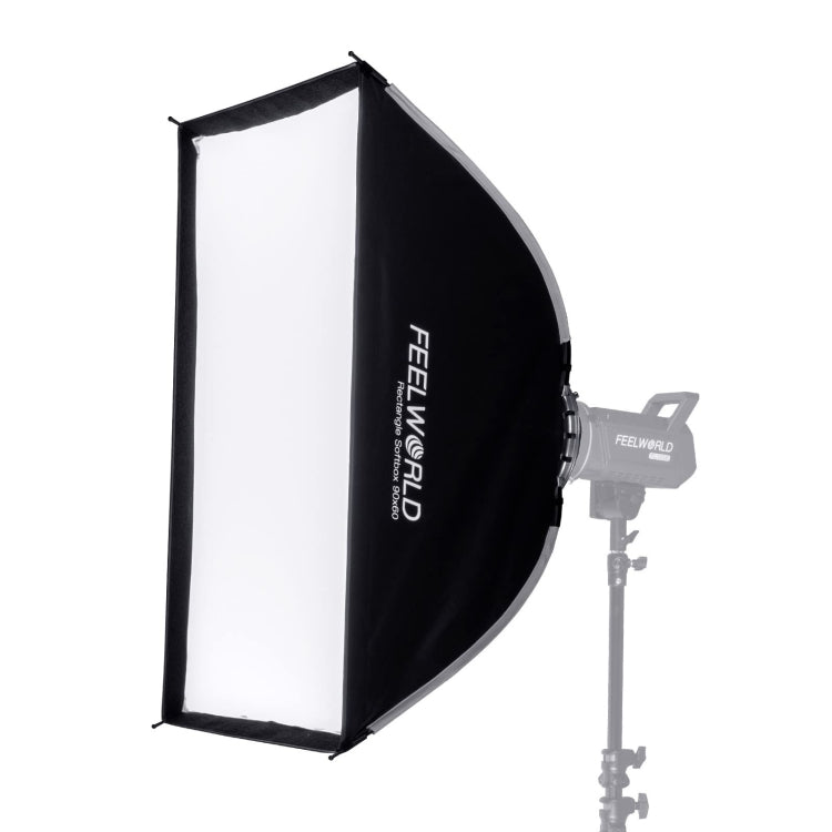 FEELWORLD FSR90 60x90cm Rectangular Softbox with Quick Release Bowens Mount Diffuser