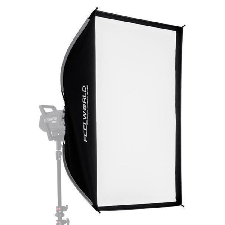 FEELWORLD FSR90 60x90cm Rectangular Softbox with Quick Release Bowens Mount Diffuser