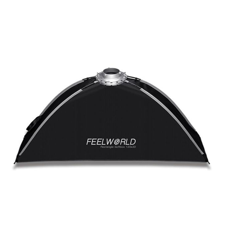 FEELWORLD FSR120 30x120cm Rectangular Softbox with Quick Release Bowens Mount Diffuser