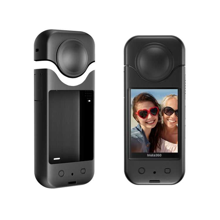 Insta360 X3 STARTRC Full Body Silicone Protective Case - Durable Black Cover