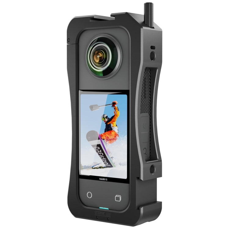 STARTRC Metal Protective Cage Rig Housing Frame for Insta360 X3 (Black)