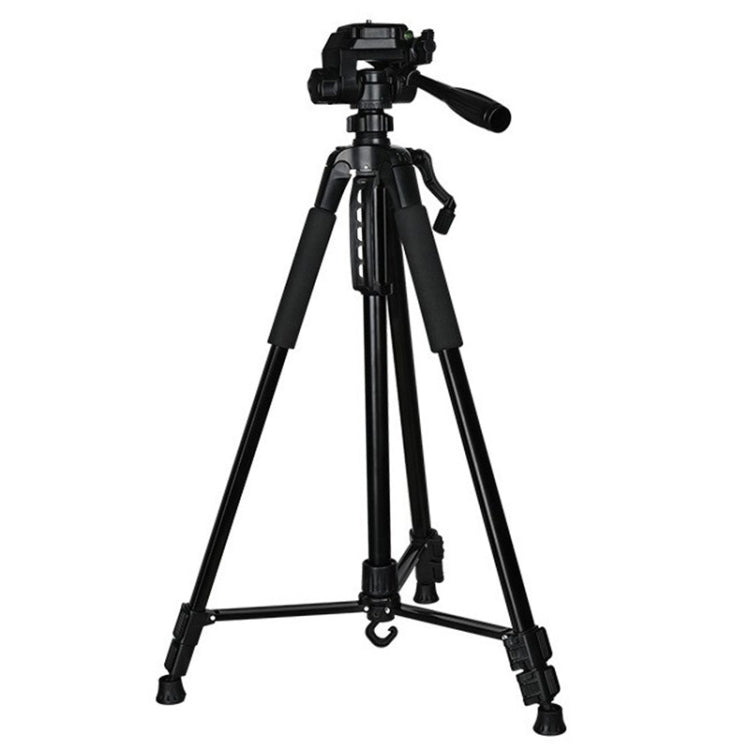 Sturdy and Lightweight 1.4m Portable Camera Tripod Stand (Black)
