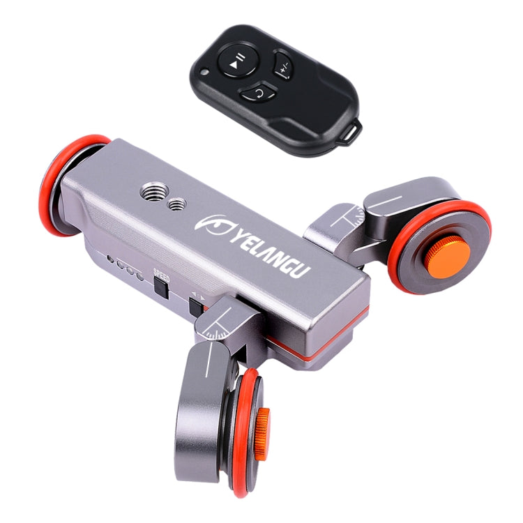 YELANGU L4X Camera 3-wheel Dolly II Electric Track Slider - Grey