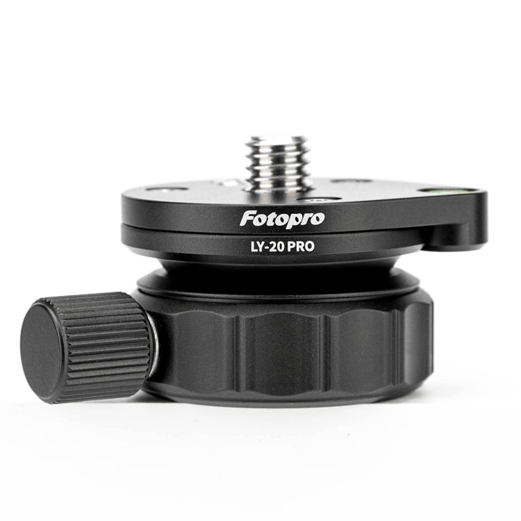 360 Degree Panorama Tripod Head Base: Fotopro LY-20 Pro (Black)