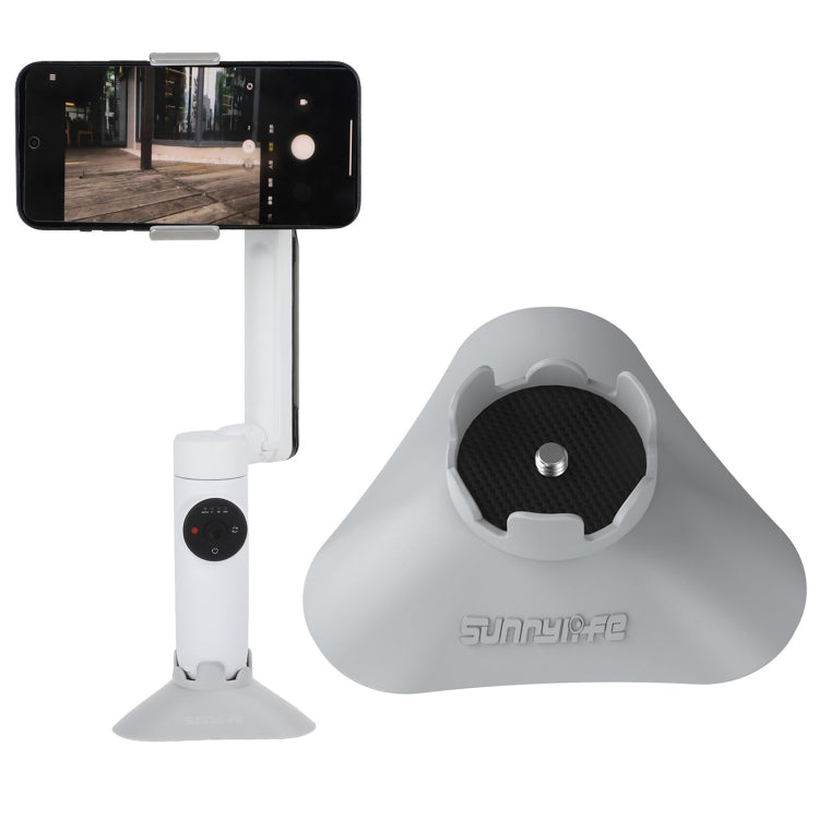 Sunnylife Plastic Gimbal Tripod Base Stand for Insta360 Flow (Grey)