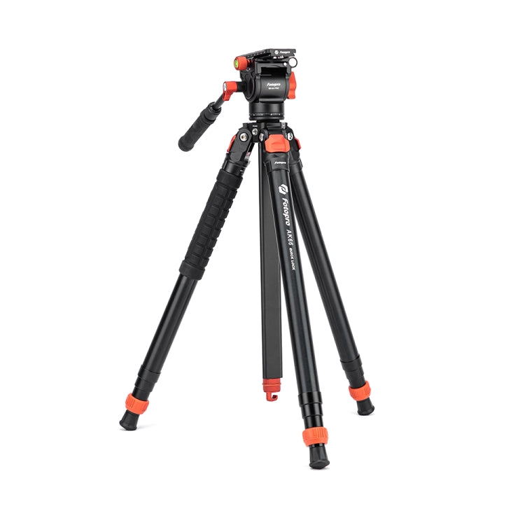 Heavy Duty Fotopro AK66 Fluid Head Tripod with Automatic Quick Lock