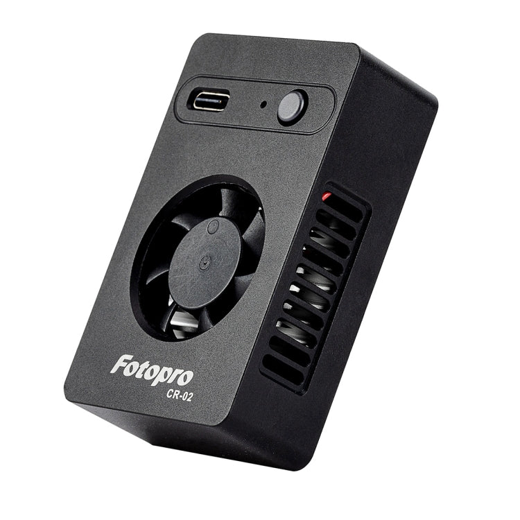 Fotopro CR-02 Camera Cooling Fan Cooler Heat Sink (Black)