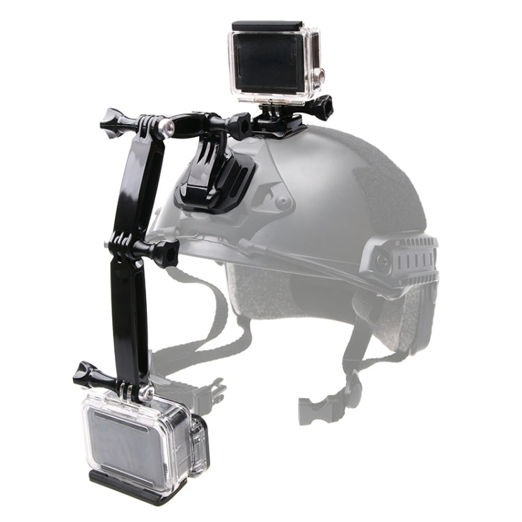 Helmet Front Mount Bundle Set for Action Cameras
