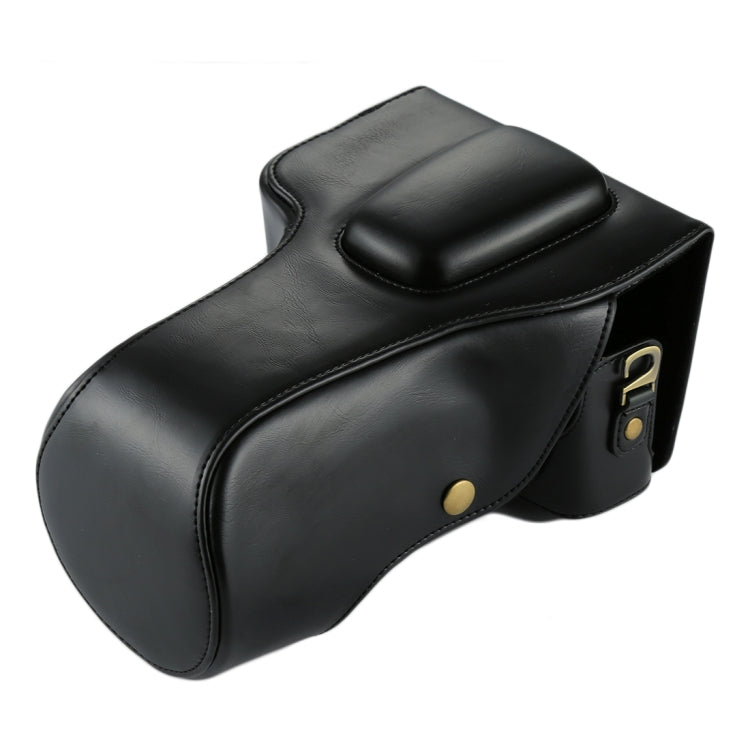 Full Body Camera Leather Case Bag for Canon EOS 760D / 750D with 18-135mm Lens