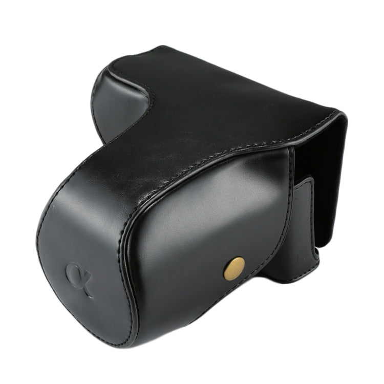 Sony NEX 7 / F3 Full Body PU Leather Camera Case with Strap (Black)