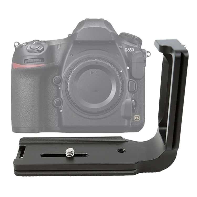 Vertical Shoot Quick Release L Plate Bracket Base Holder for Nikon D850