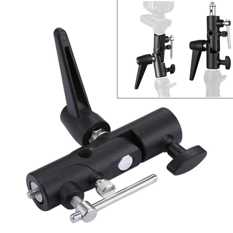 Versatile H-Type Flash Light Stand Umbrella Bracket with 3kg Max Load