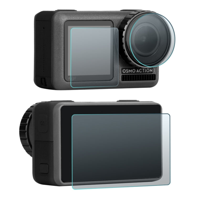 Sunnylife 3-in-1 Tempered Glass Lens Film Sets for DJI OSMO ACTION