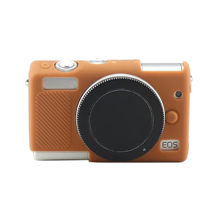 Brown Soft Silicone Camera Case for Canon M100
