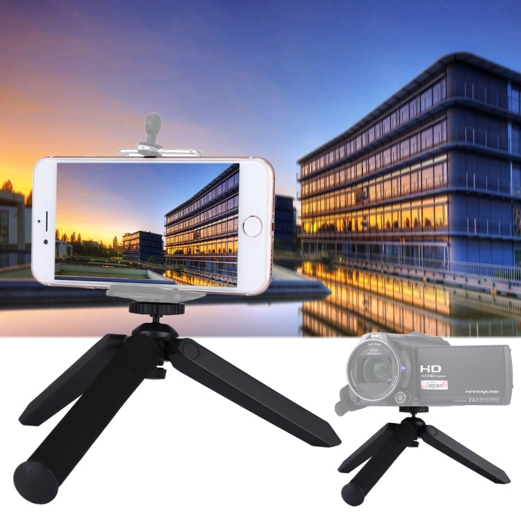 2-in-1 Handheld Tripod and Selfie Stick for Smartphones and Cameras