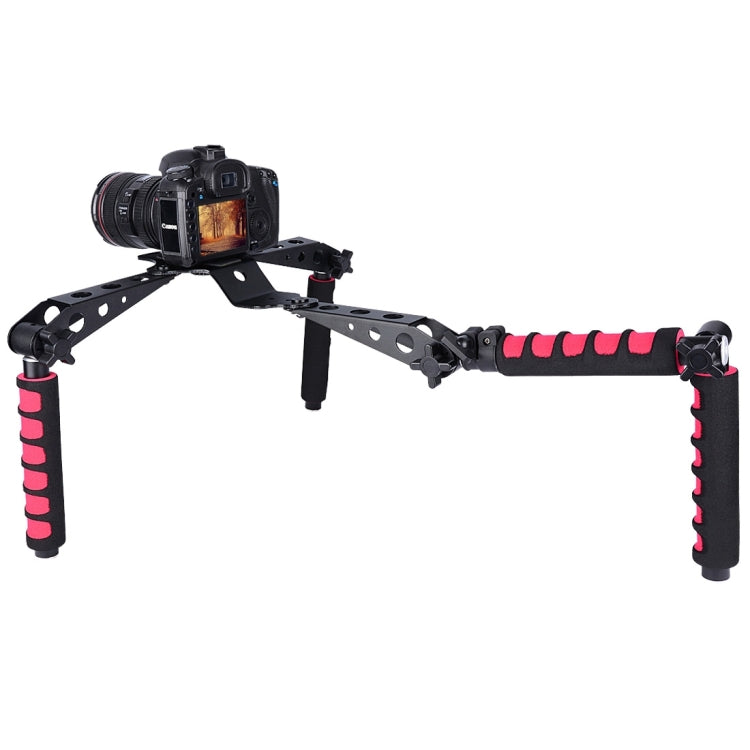 YELANGU D6-2 Rig I Multifunctional Camera Shoulder Mount for DSLR Video Camera (Red)
