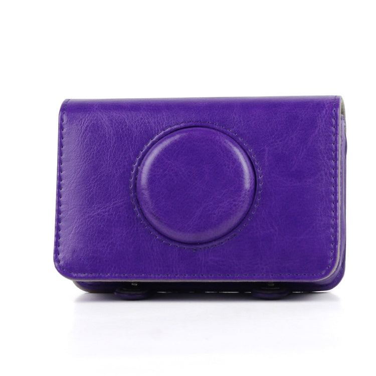 Purple PU Leather Case for Polaroid Snap Touch Camera with Protective Soft Interior