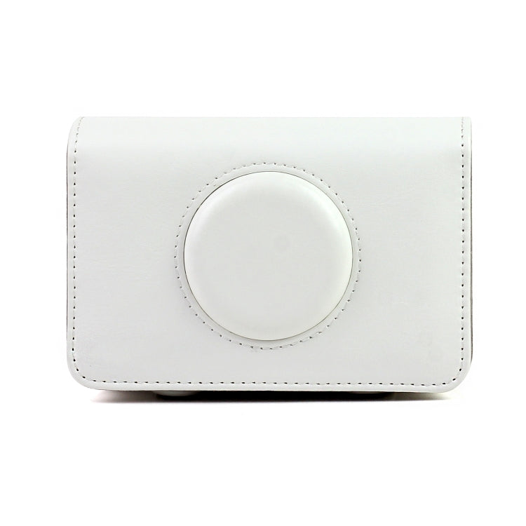 White PU Leather Camera Case with Soft Internal Layer for Polaroid Snap Touch