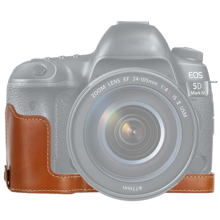 Canon EOS 5D Mark IV / 5D Mark III PU Leather Camera Half Case Base