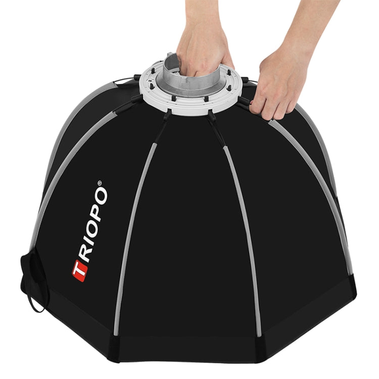 TRIOPO K65 65cm Speedlite Flash Octagon Parabolic Softbox Bowens Mount Diffuser