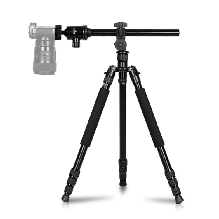 TRIOPO 652 Aluminum Alloy Horizontal Arm Tripod with Convertible Design