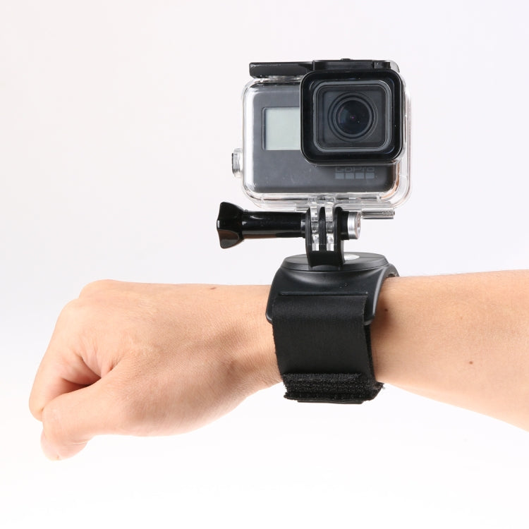 3-in-1 Hand Wrist Arm Leg Straps for Action Cameras - 360-Degree Rotation