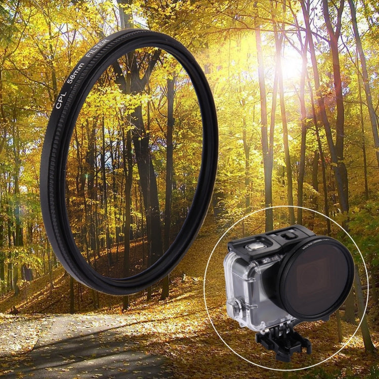 Circular Polarizer Lens Filter for GoPro HERO7 Black/6/5