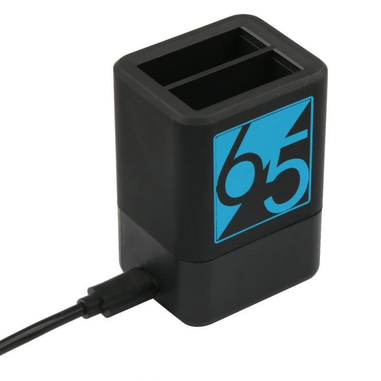 Dual Battery Charger with USB-C / Type-C Cable for GoPro HERO6 /5