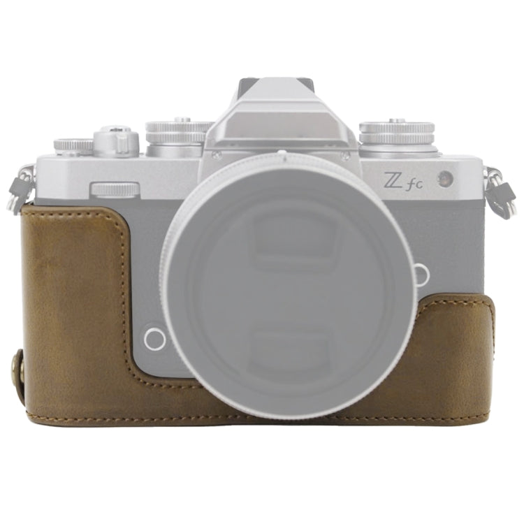 Nikon Z fc PU Leather Camera Half Case Base