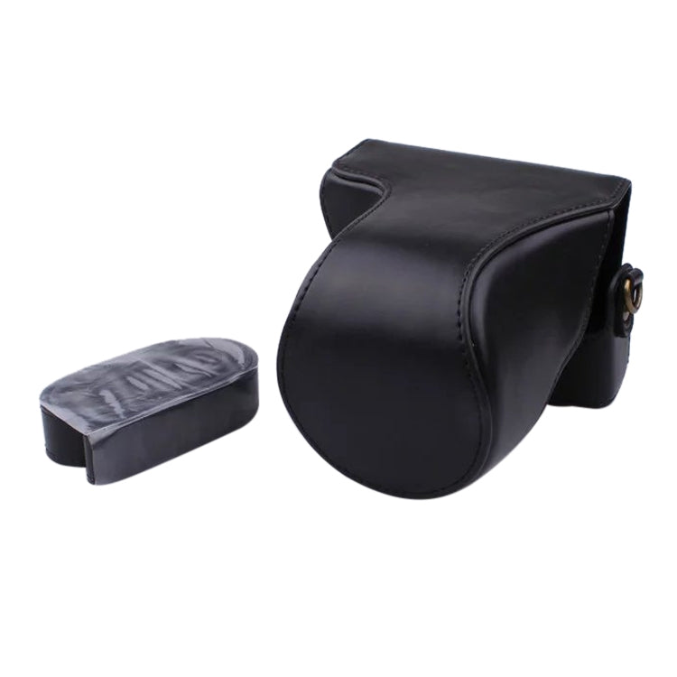 Canon EOS M200 PU Leather Camera Case with Strap (Black)