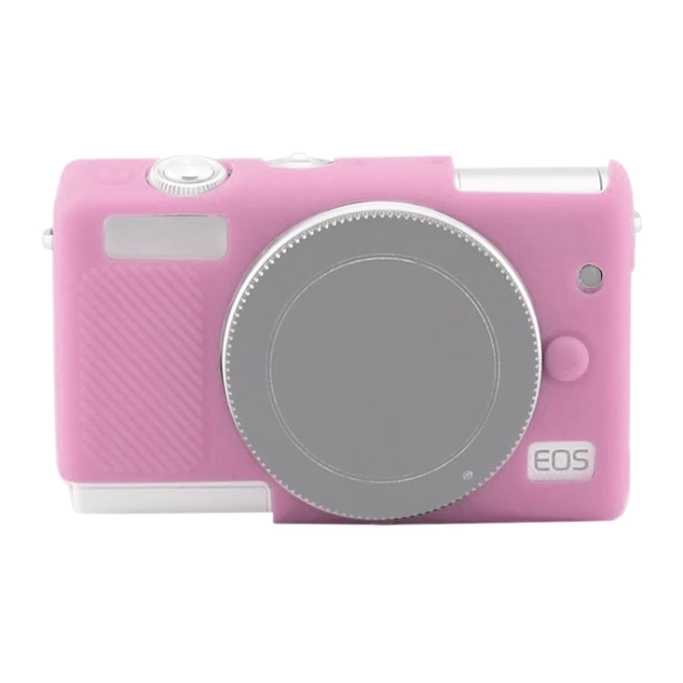 Pink Soft Silicone Protective Case for Canon EOS M200