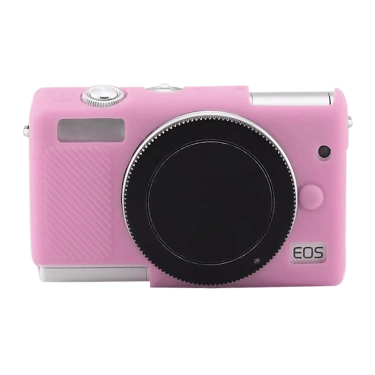 Pink Soft Silicone Protective Case for Canon EOS M200