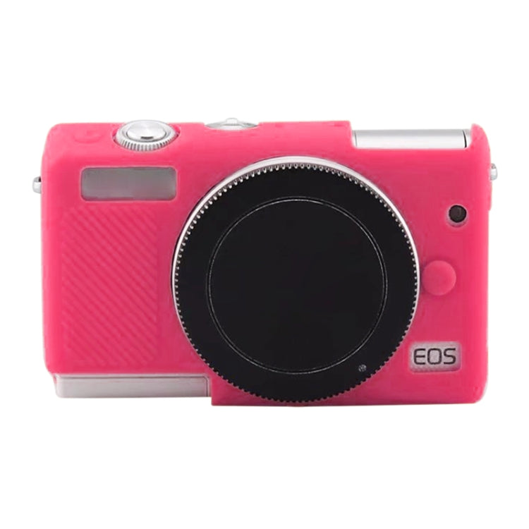 Silicone Protective Case for Canon EOS M200 - Rose Red