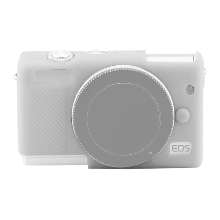 Canon EOS M200 Soft Silicone Protective Case (White)