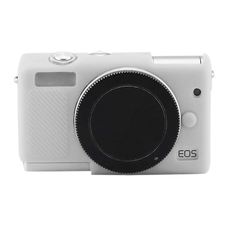 Canon EOS M200 Soft Silicone Protective Case (White)
