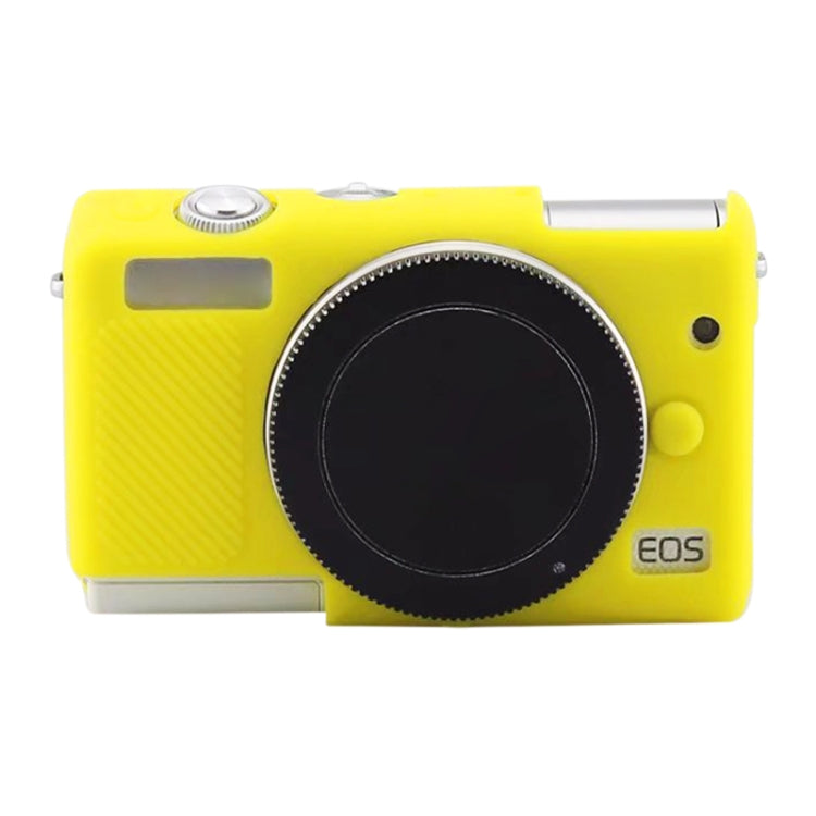 Yellow Soft Silicone Protective Case for Canon EOS M200