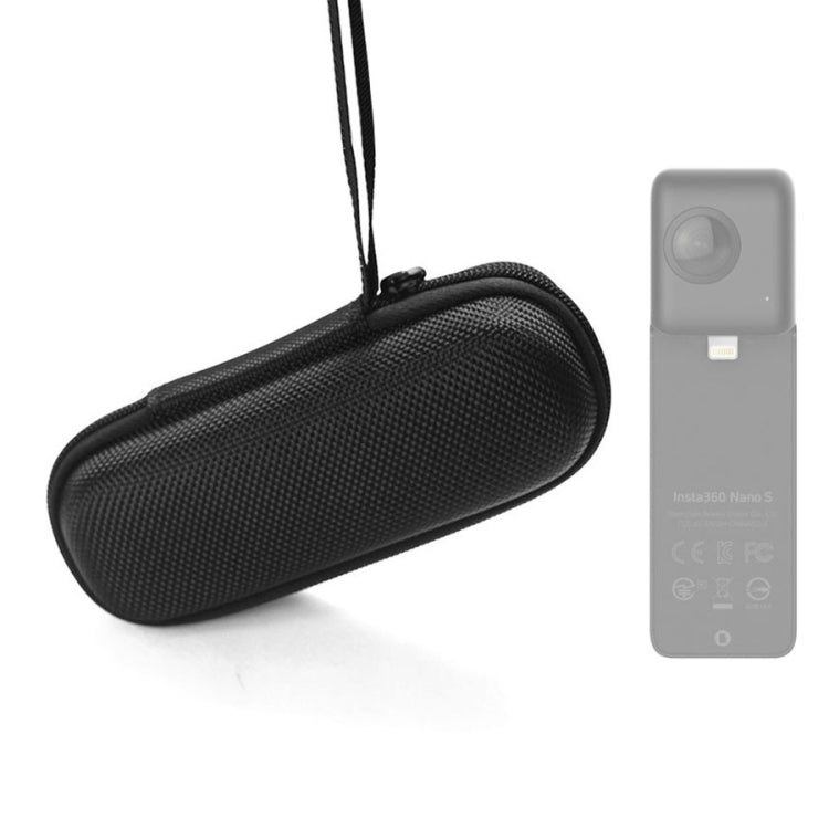 Smart VR360 Sport Camera Protection Bag for Insta360 Nano S - Black